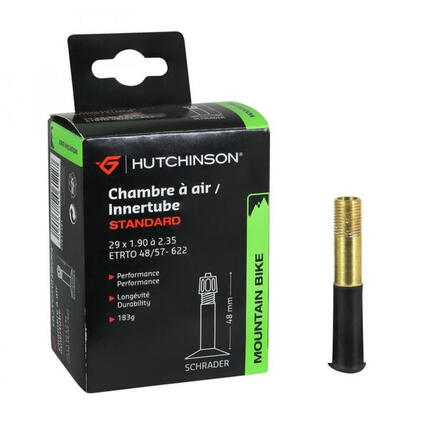 CHAMBRE A AIR VELO 29 x 1.90-2.35 HUTCHINSON VALVE STANDARD 48mm 183g