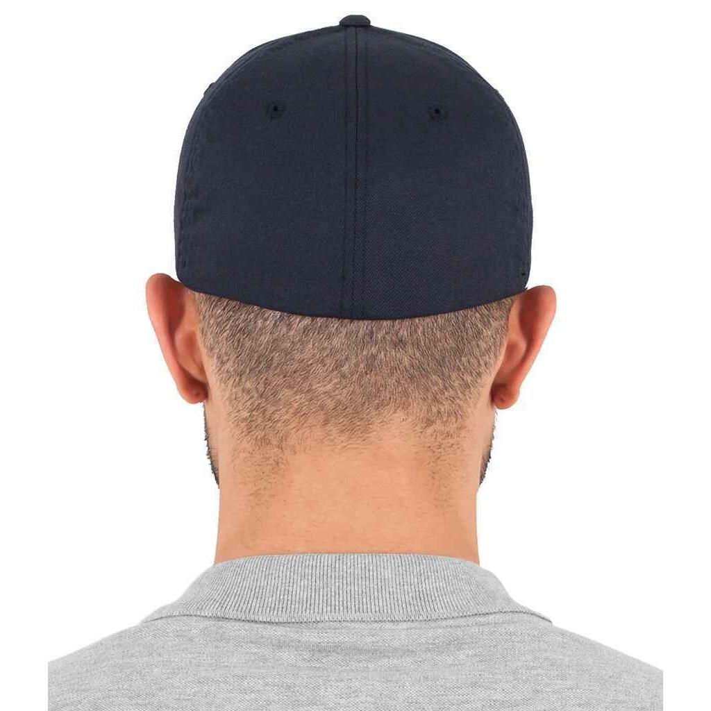Unisex Wooly Combed Cap (Dark Navy) 2/3