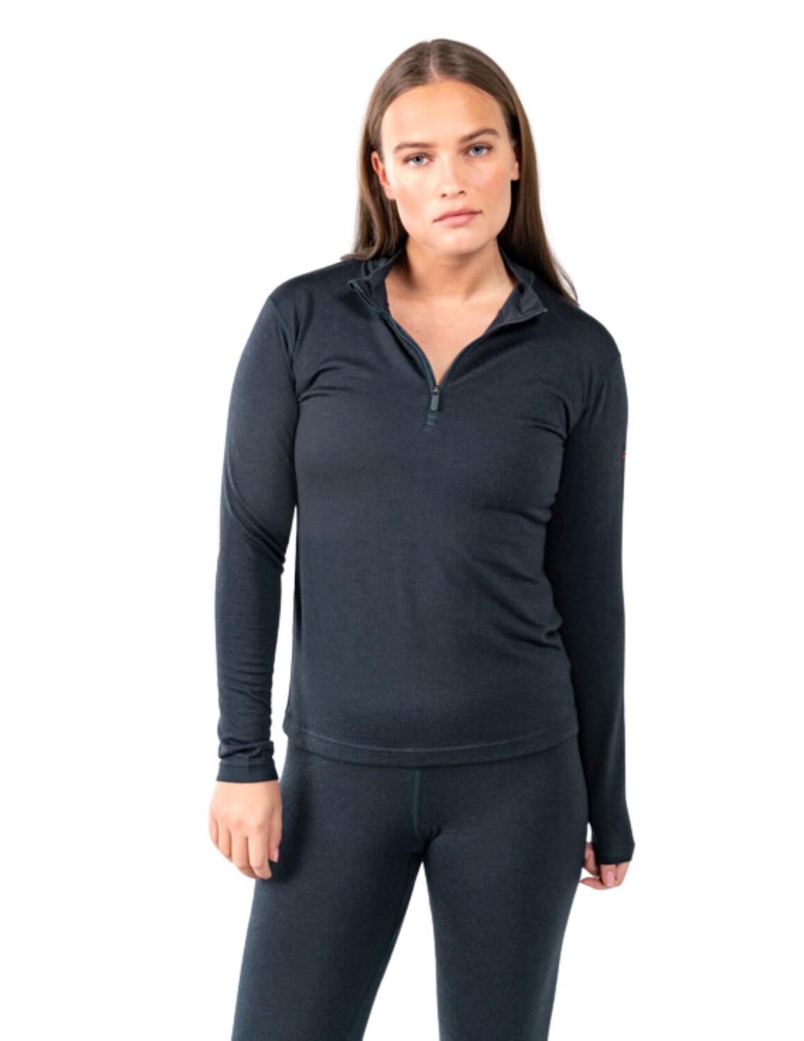Devold Breeze Merino 150 Zip Langarm-Basisschicht für Damen 2/2