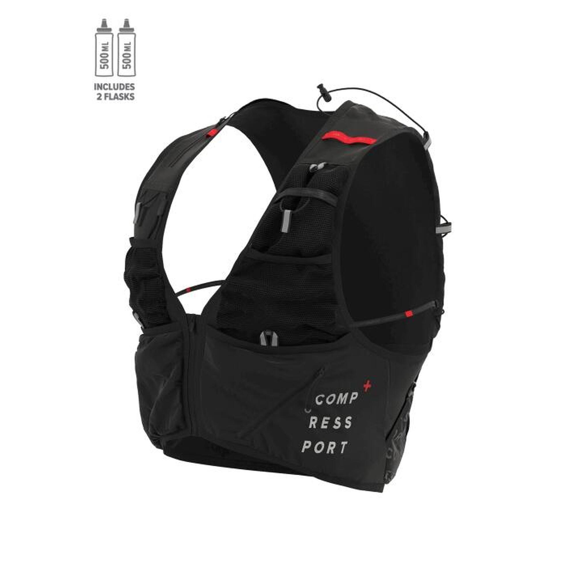 Compressport - Sac À Dos De Trail Running "ultrun S Pack Evo" 15l Compressport - Sac À Dos - Noir - Taille Unique - Decathlon