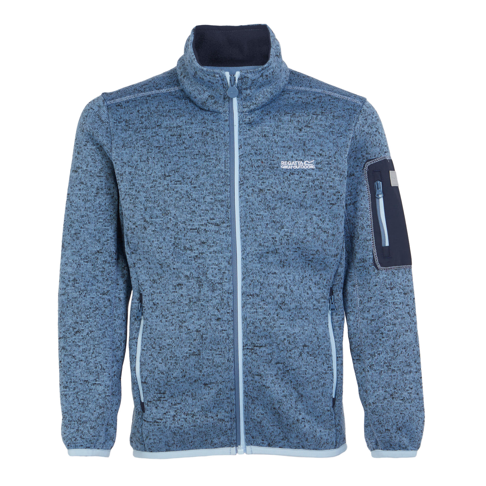 REGATTA Kinder/Kinder Newhill Fleece Jas (Koronetblauw/Navy)