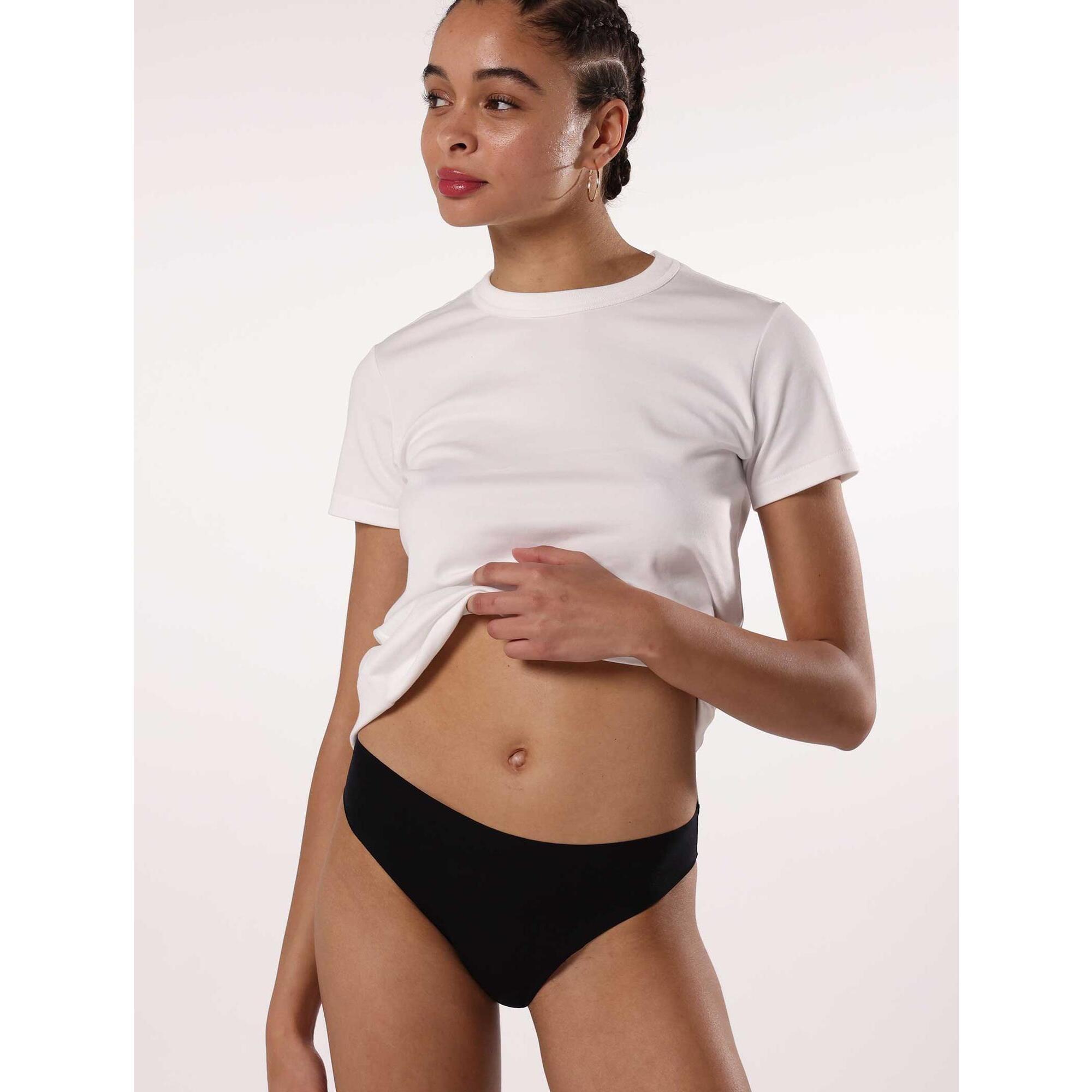 Smoon - Culotte Menstruelle - Flux Moyen - Culotte - Noir - S - Decathlon