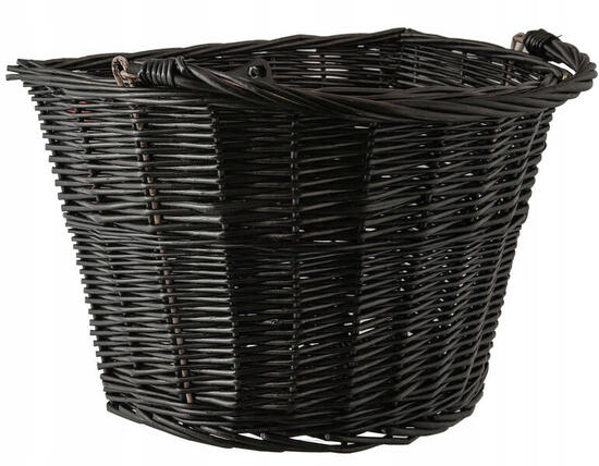 Koszyk rowerowy klik przód wiklina HT-247