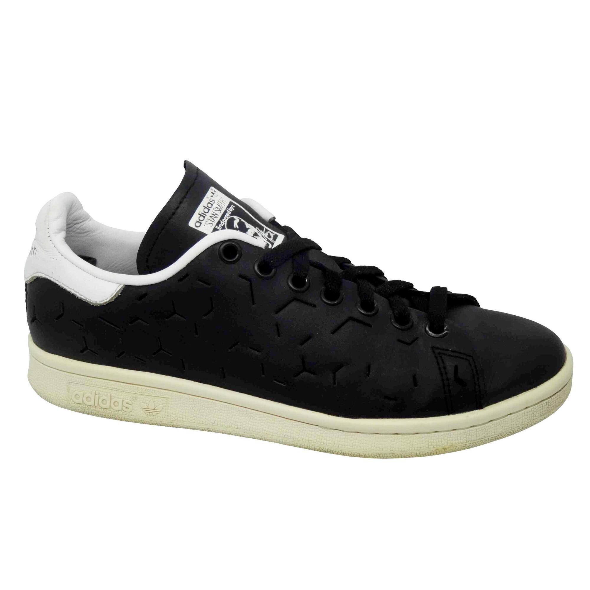 Adidas - Reconditionné Stan Smith - Adidas Très Bon État - Baskets - Noir - 38 - Decathlon