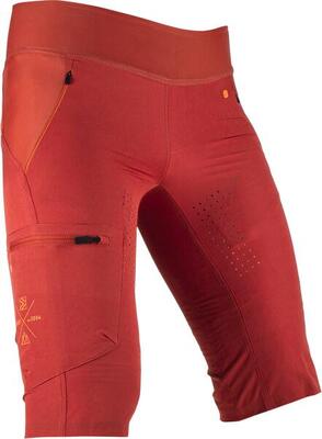 Pantaloncini Ciclismo Donna MTB 2.0 All Mountain Rosso
