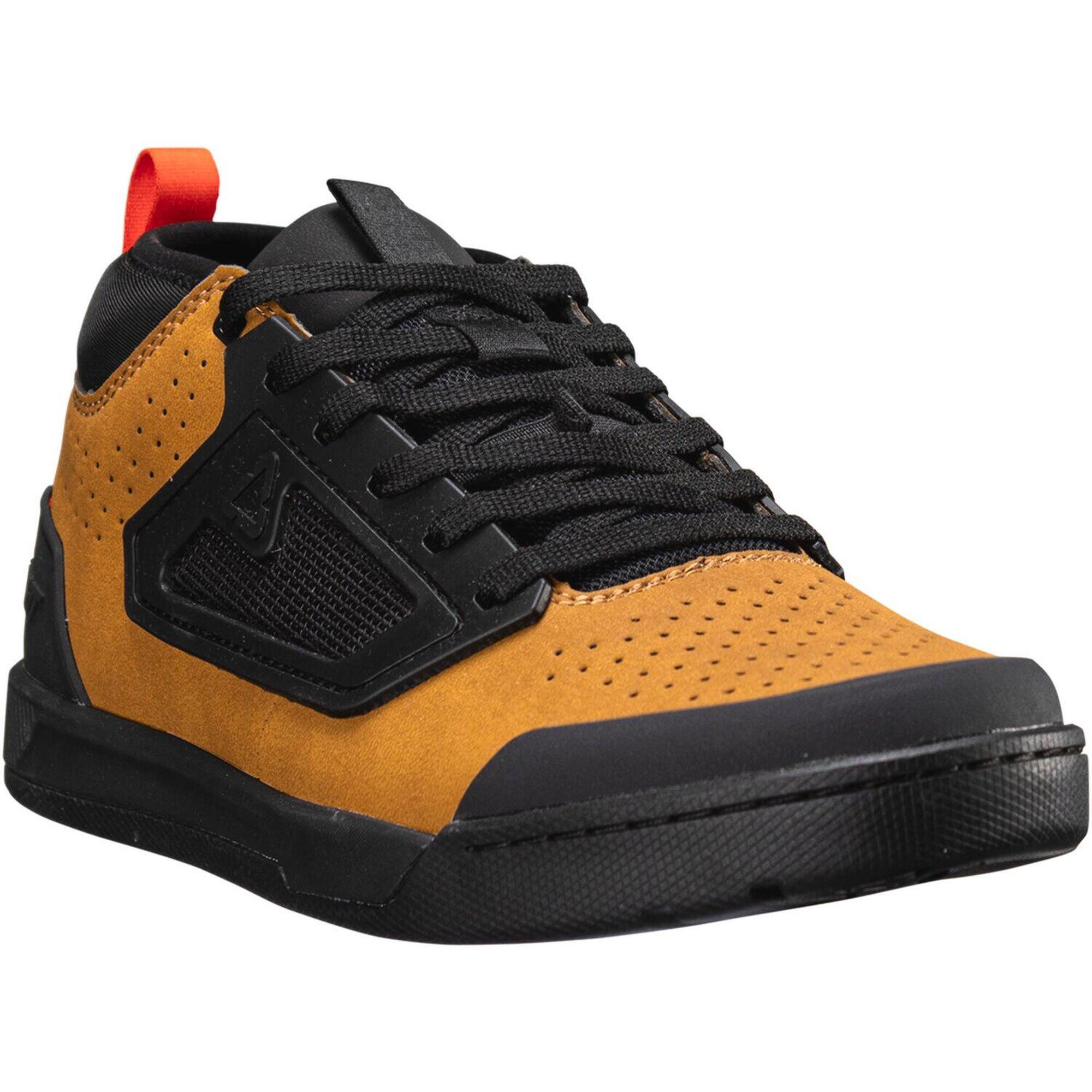 Leatt - Chaussures Vtt Flat 3.0 Avec Motif Wafflegrip Pro Marron Homme - Chaussures De Sport - Marron - 41 - Decathlon