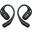 Casti audio waterproof Shokz OpenFit, Negru