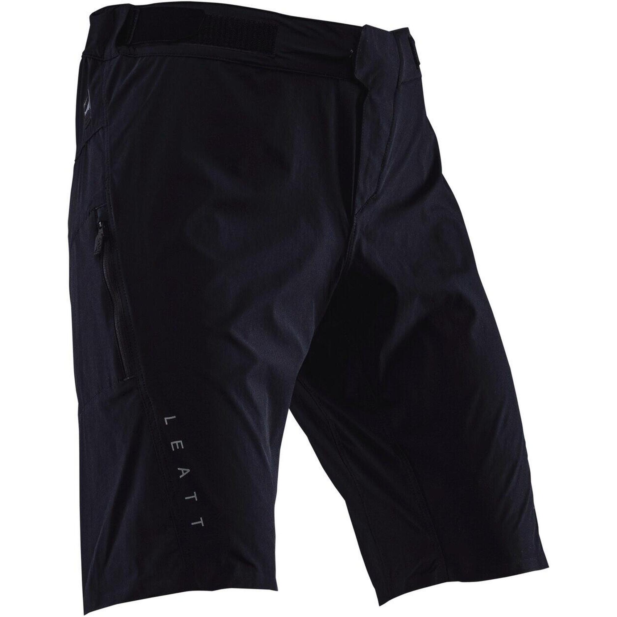 Leatt - Short Vtt Trail 1.0 Léger Et Ventilé Noir Homme - Short De Vélo - Noir - 48 Xl - Decathlon