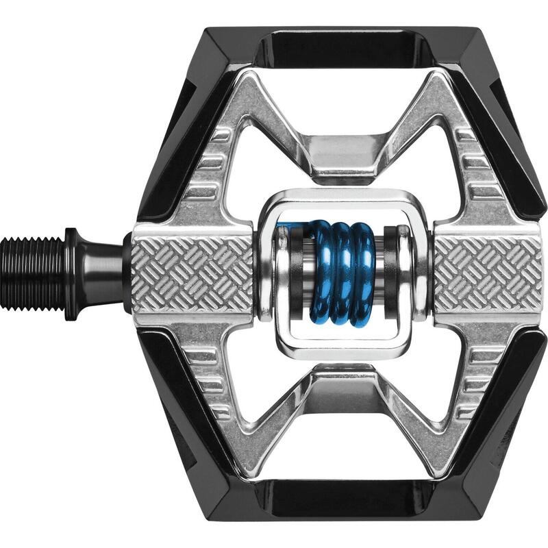 Pédale hybride Double Shot - noir      9490€ 9999€ -5%    * La vente débute le 07/04/2025     CRANKBROTHERS Pédale hybride Double Shot - noirVendu exclusivement en ligne   