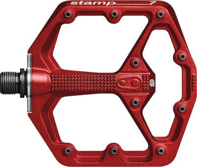 Stamp 7 pedalen - rood