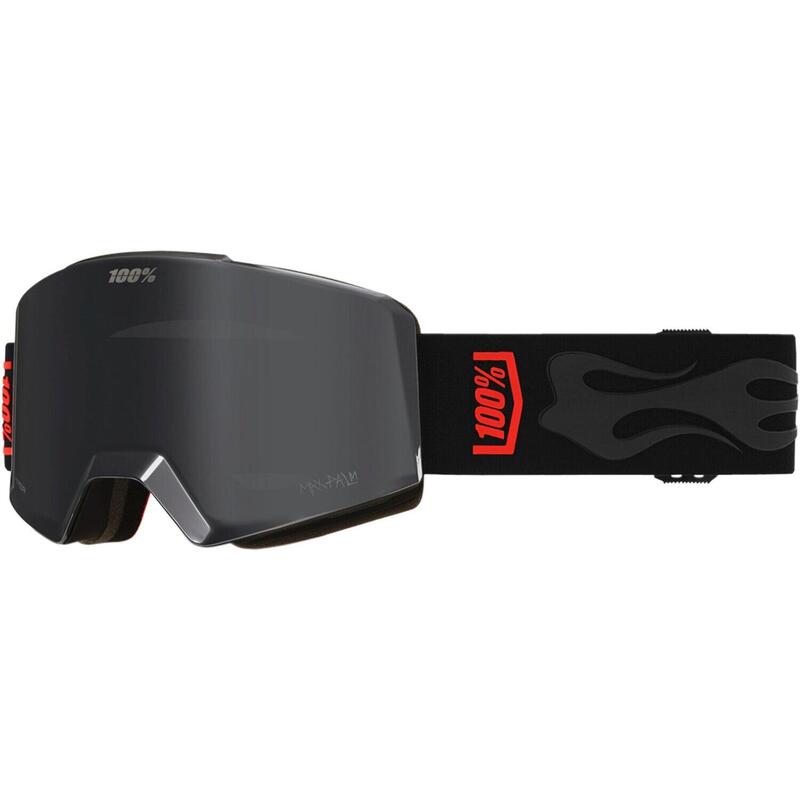 100% Norg Hiper Goggle Max Palm - Mirror black Lens