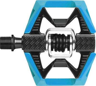 Double shot limited edition clipless pedaal - blauw