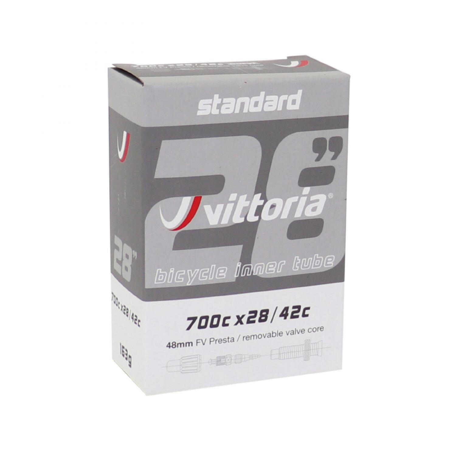 Vittoria - Chambre A Air Velo 700 X 35 Vittoria Vp - 8022530010450 - Pédalier - Noir - Taille Unique - Decathlon
