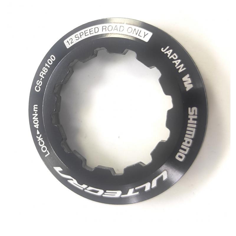 SHIMANO Anello di bloccaggio e rondella Shimano CS-R8100