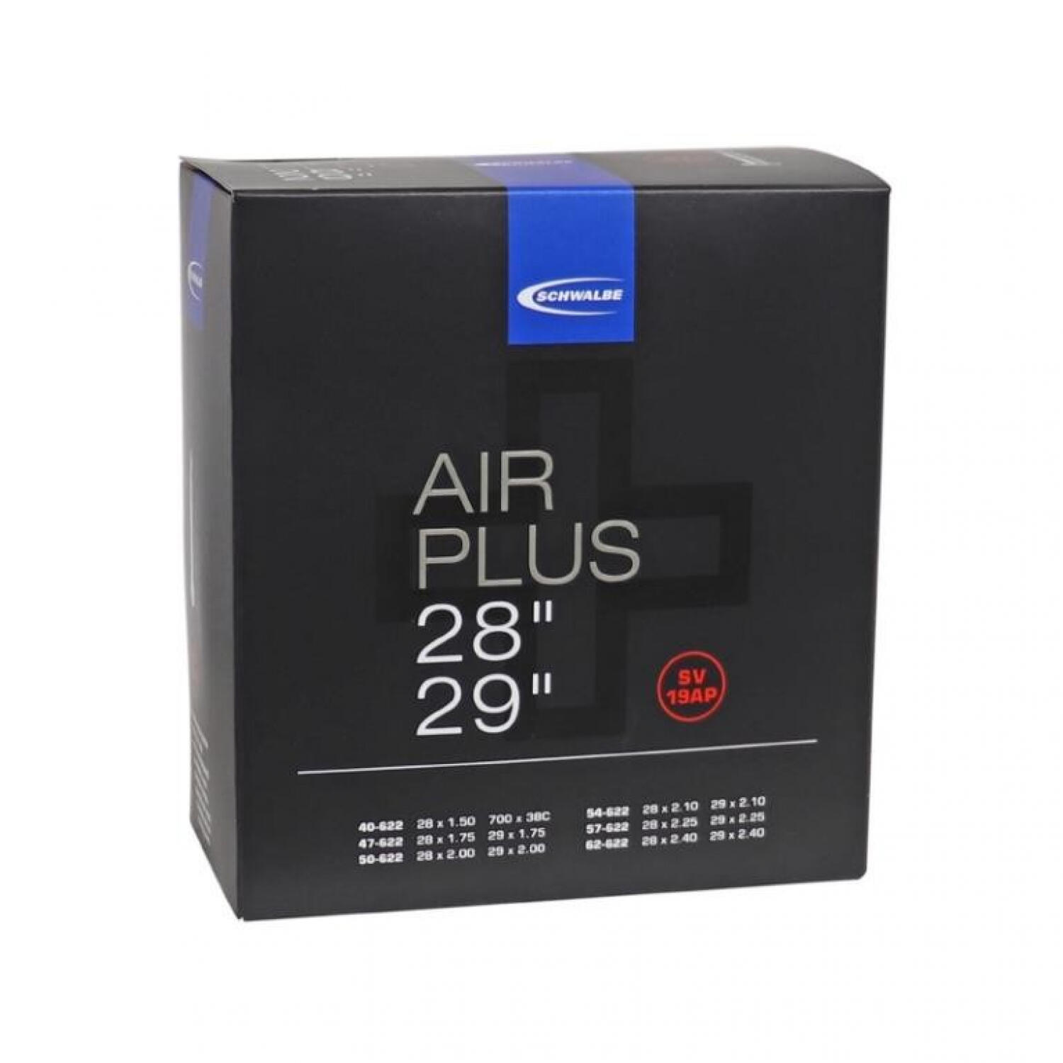 SCHWALBE Camera d'aria rinforzata valvola presta alu Schwalbe Air Plus (SV19AP)