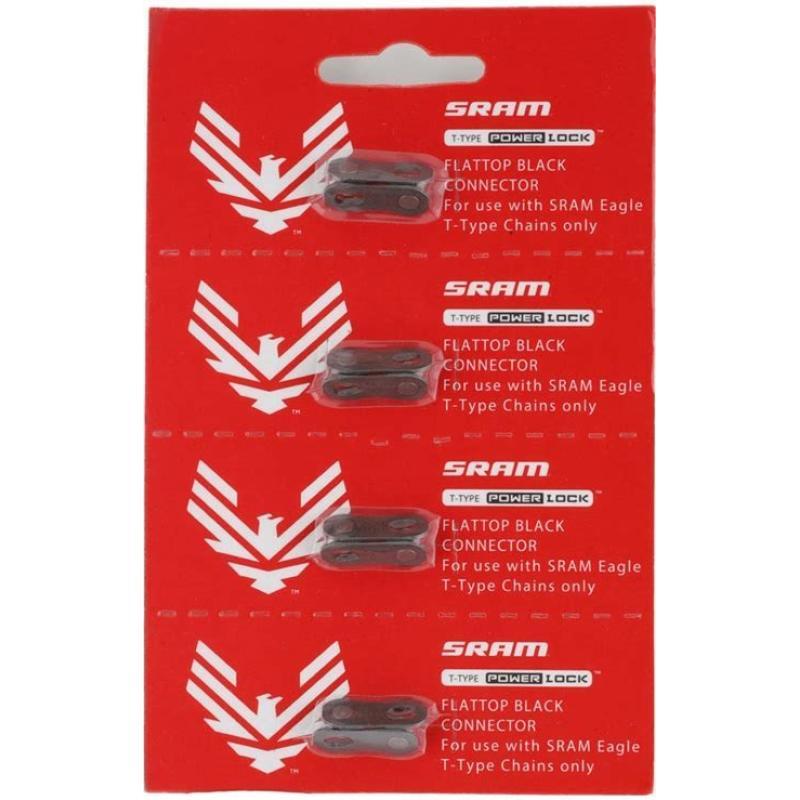 Eslabón De Cadena Eagle Flattop T Type Powerlock  4 Uds   negro Sram 1/1