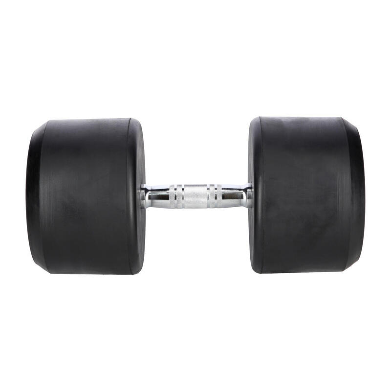Gantere oțel cromat 1–70 kg mâner striat fitness profesional HMS HG PRO