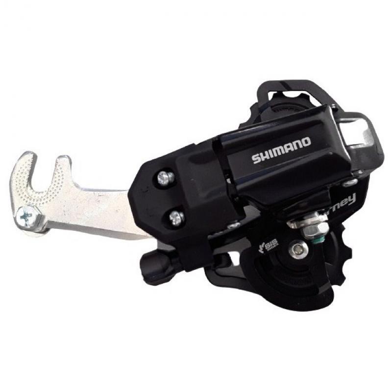 SHIMANO Schaltwerk Tourney RD-TY200 6/7 fach mit Adapter kurzer Käfig ...