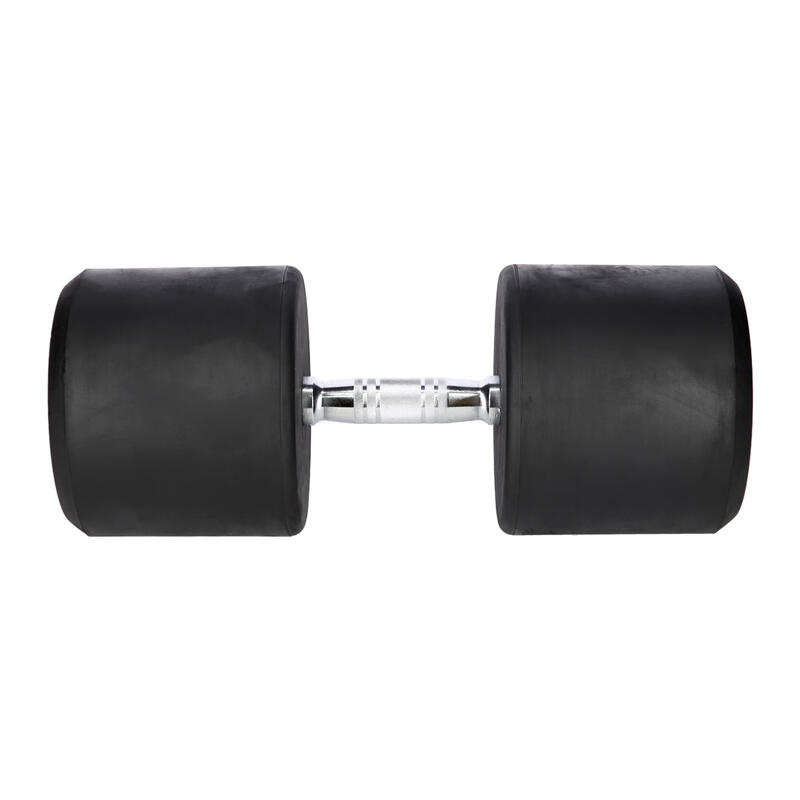 Gantere oțel cromat 1–70 kg mâner striat fitness profesional HMS HG PRO
