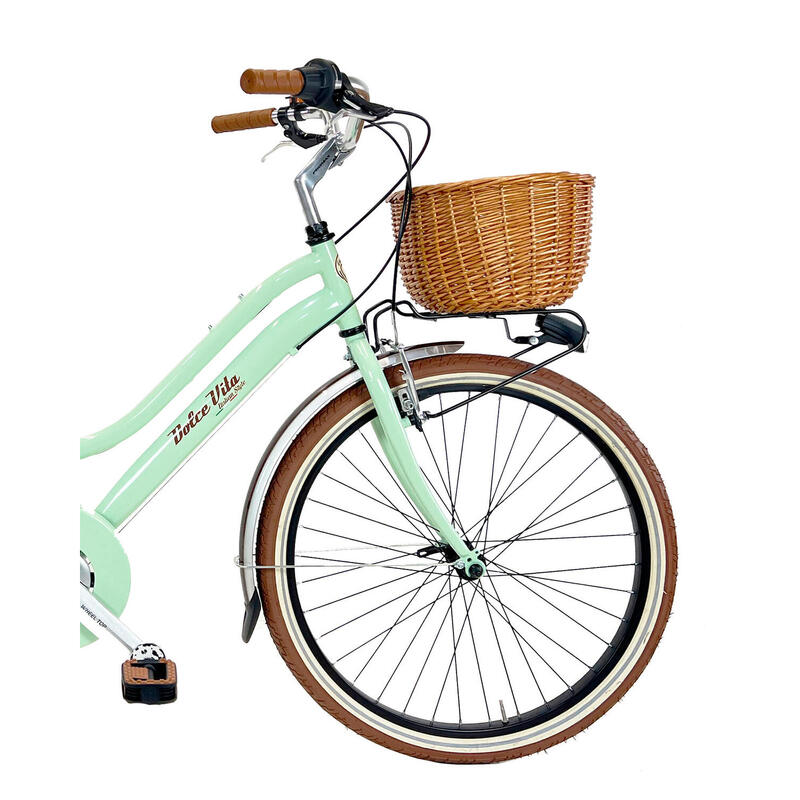 Dívčí kolo Dolce Vita by Canellini JUNIOR 24" s košíkem