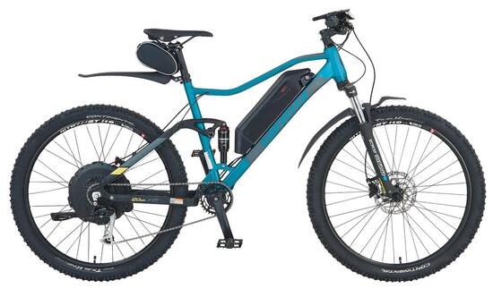 E-MTB Graveler 275 Fully 9-Gang 499 Wh matt petrolblau