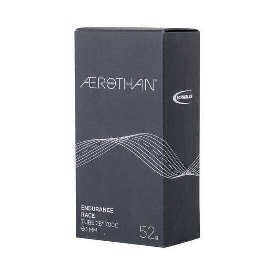 Schwalbe Schlauch AEROTHAN 37-50/622, SV17E, TPU, L=60mm, Allround/Gravel