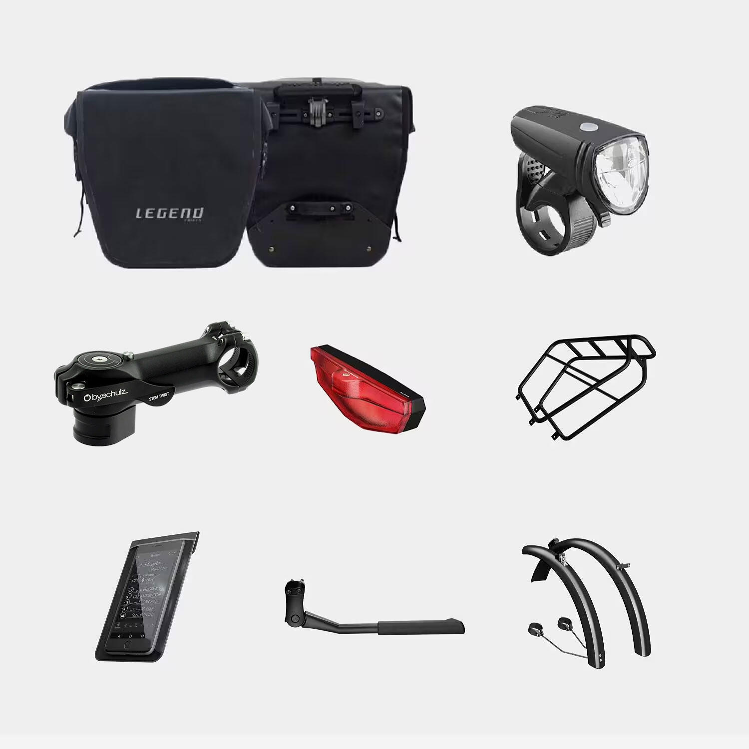 Complete kit voor Legend Etna elektrische mountainbike 2/5
