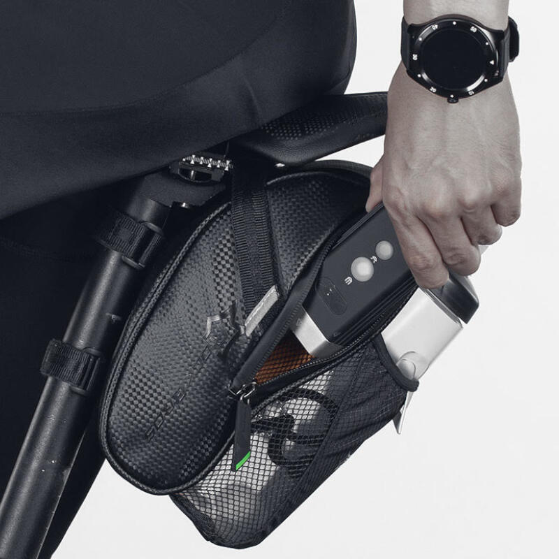 Sakwa rowerowa pod siodełko Rockbros 1L z uchwytem na bidon 4/5