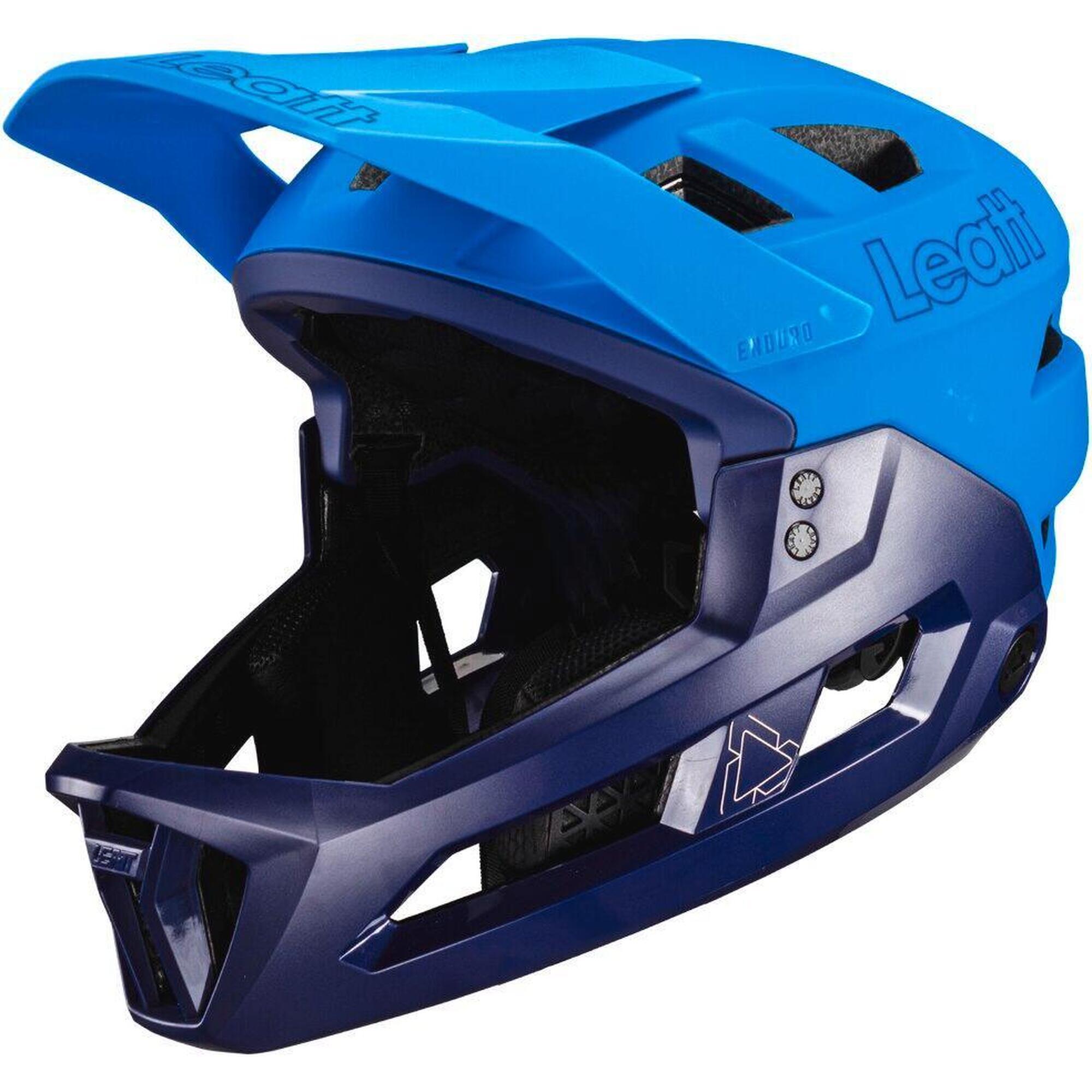 Leatt - Casque Vtt Enduro 2.0 V24 Bleu Homme - Casque - Bleu - 59-63 Cm - Decathlon