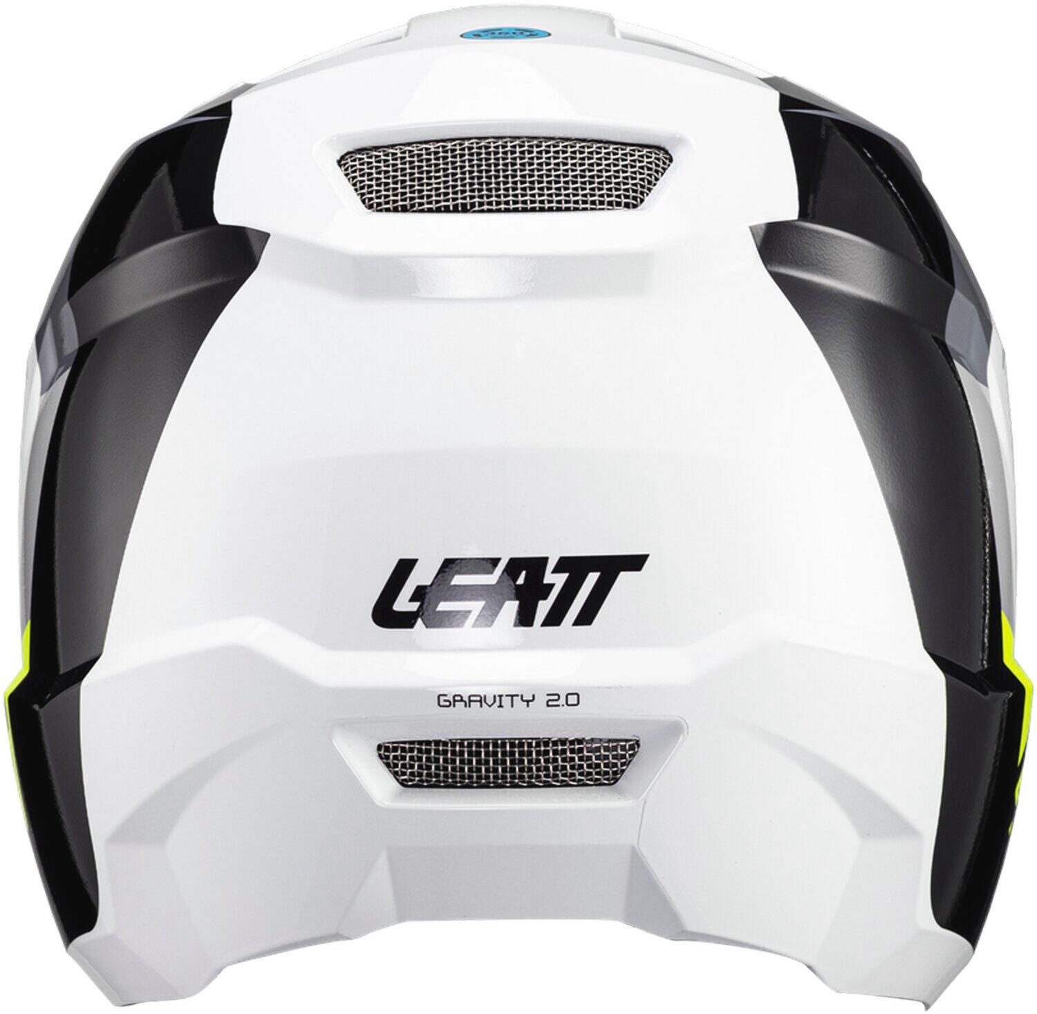 Leatt Helmet MTB Gravity 2.0 White Black 2024 XL 4/7