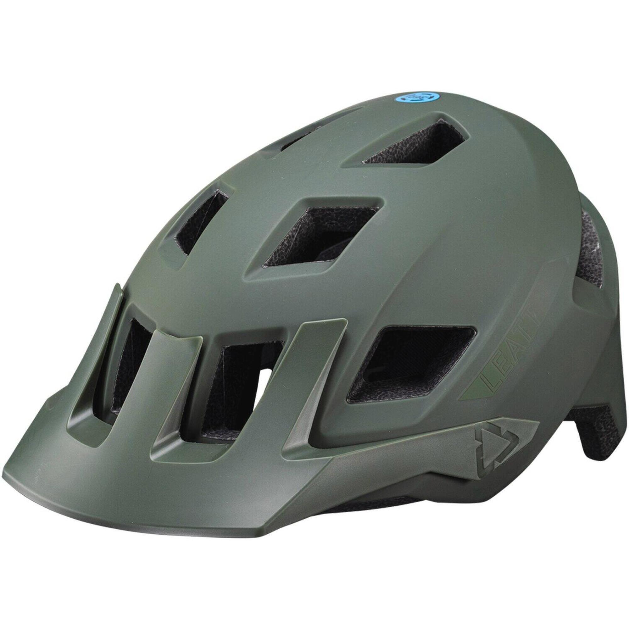 Leatt - Casque Vtt Leatt Mtb All Mountain 1.0 Vert - Casque - Vert - 51-55 Cm - Decathlon