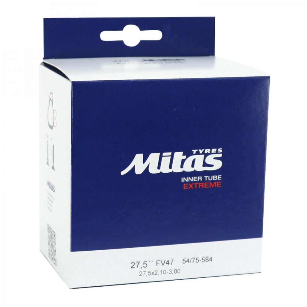 Mitas Extreme 27.5 '' Presta 47 mm Reinforced Inner Tube