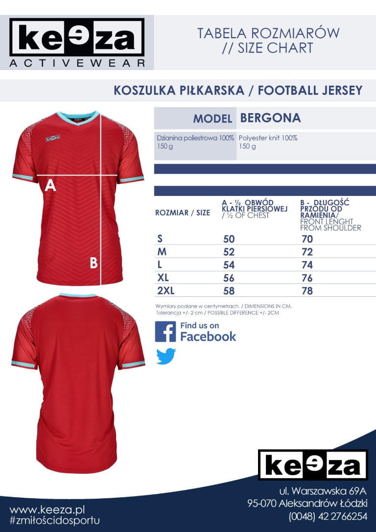 Komplet piłkarski Keeza Bergona 5/6