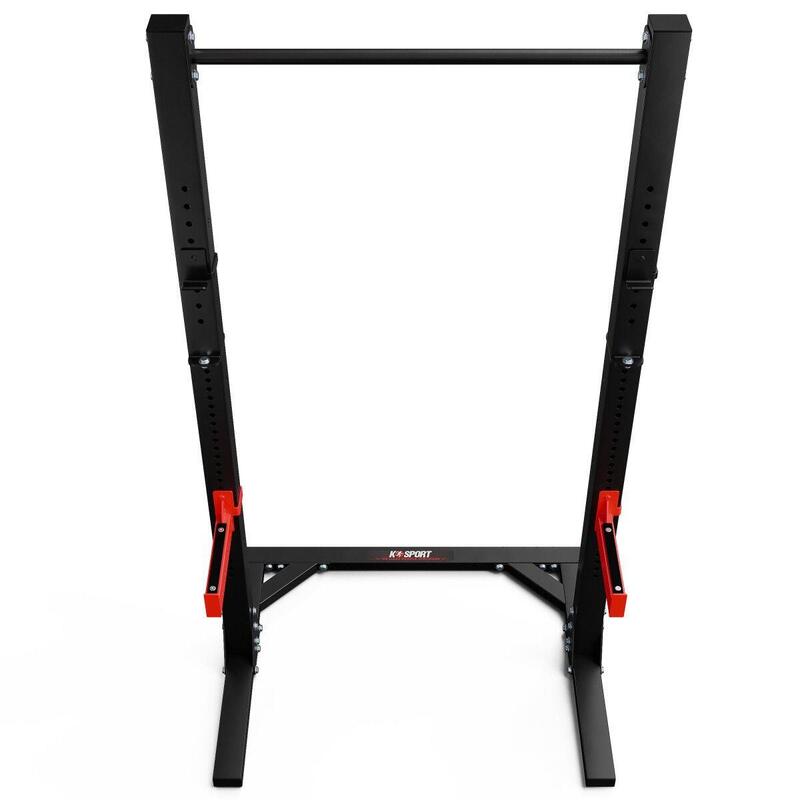 Ensemble Squat Rack avec banc de musculation réglable