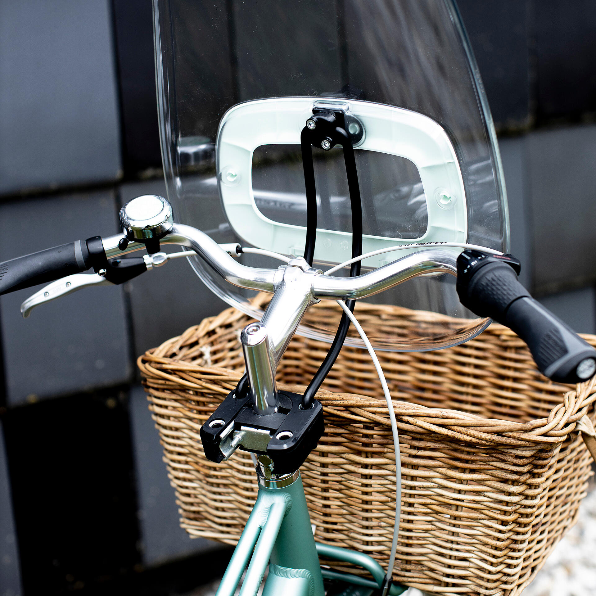 Soporte de parabrisas Bobike XL para construcción delantera larga 3/3