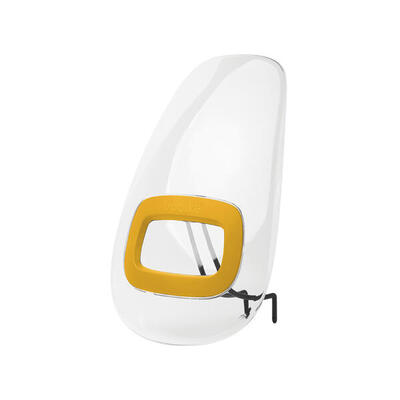 Parabrezza Per Seggiolino Anteriore Da Bicicletta Bobike ONE Plus Bianco Neve