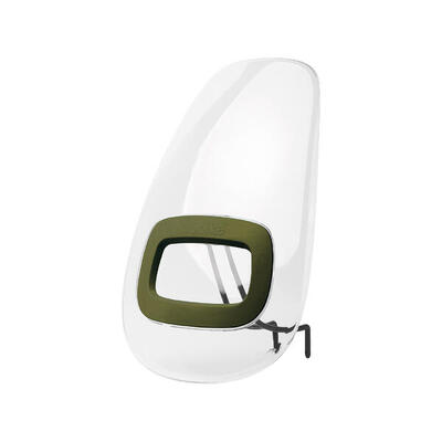 Parabrezza Per Seggiolino Anteriore Da Bicicletta Bobike ONE Plus Bianco Neve