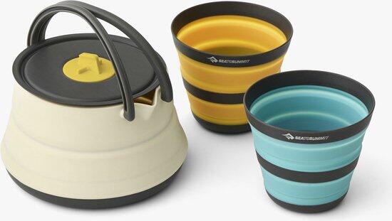 Zestaw Naczyń Sea To Summit Frontier Ul Collapsible Kettle Cook Set 3 Piece 4/7