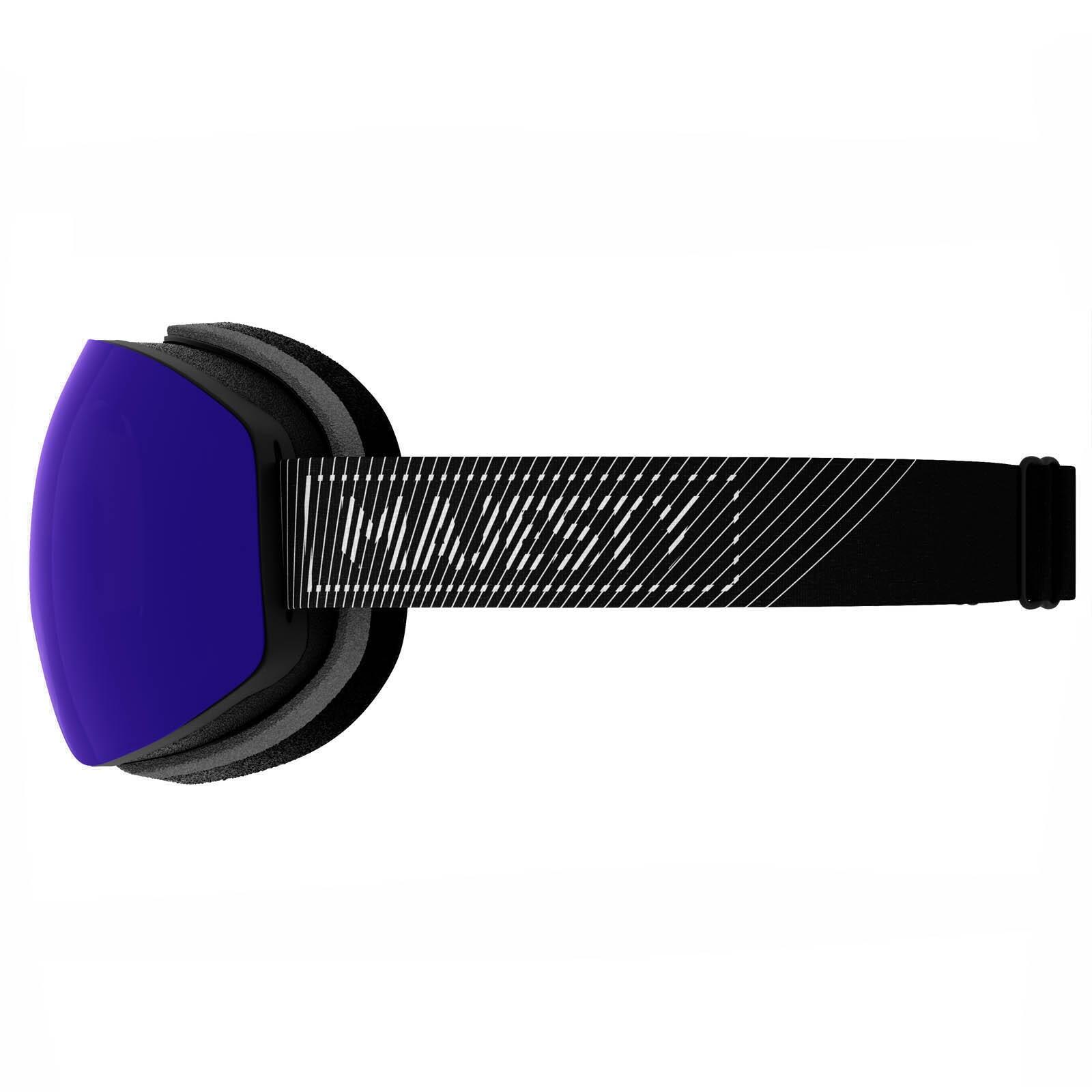 Gogle MAJESTY The Force Arc black/black/XENON HD moonstone lens + Ultraviolet 4/7