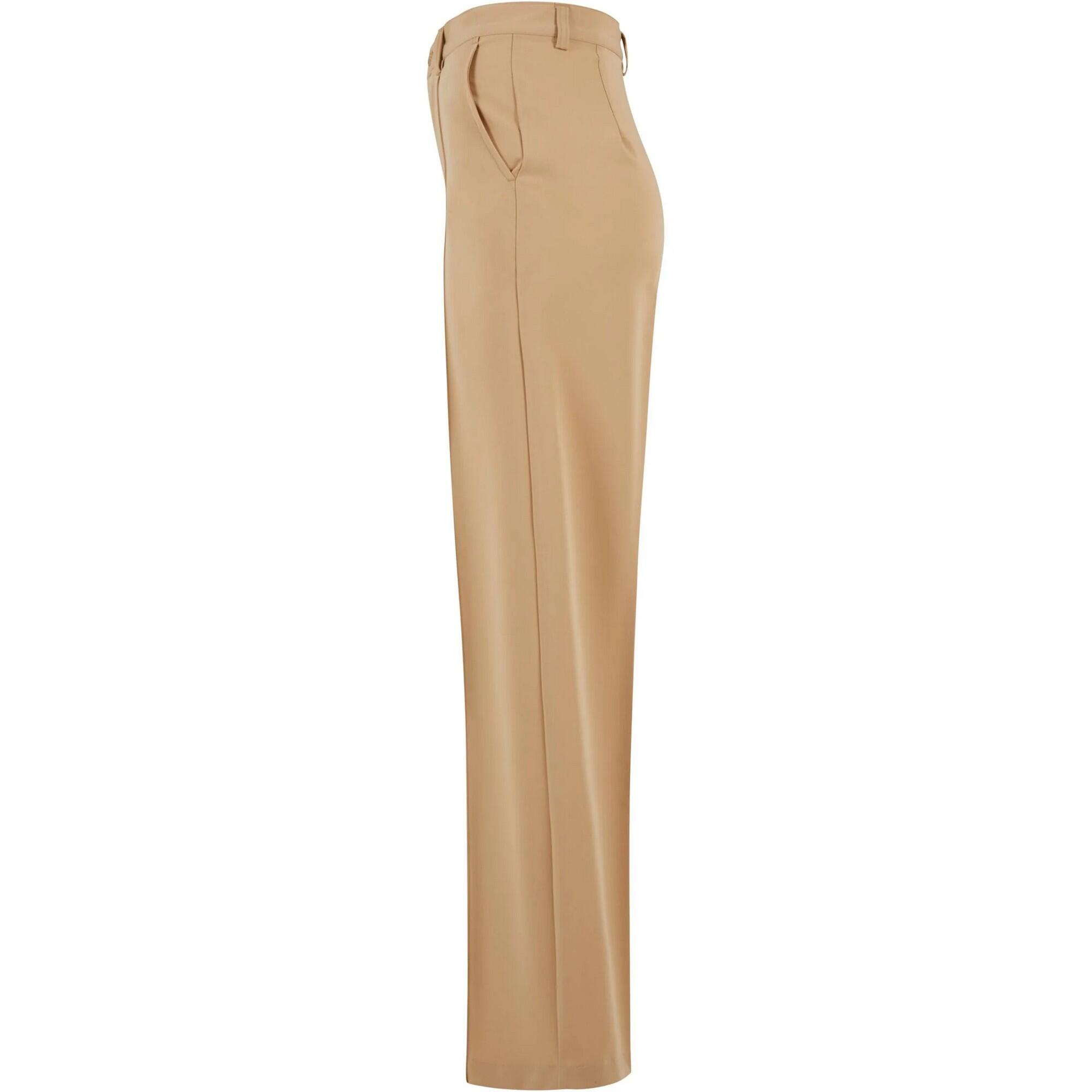 Pantalon Motif/style Large Femme (Beige) 3/4