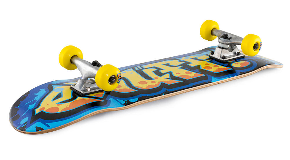 Enuff Graffiti II 7.75"x31.5" Blau/Gelb Skateboard 2/3