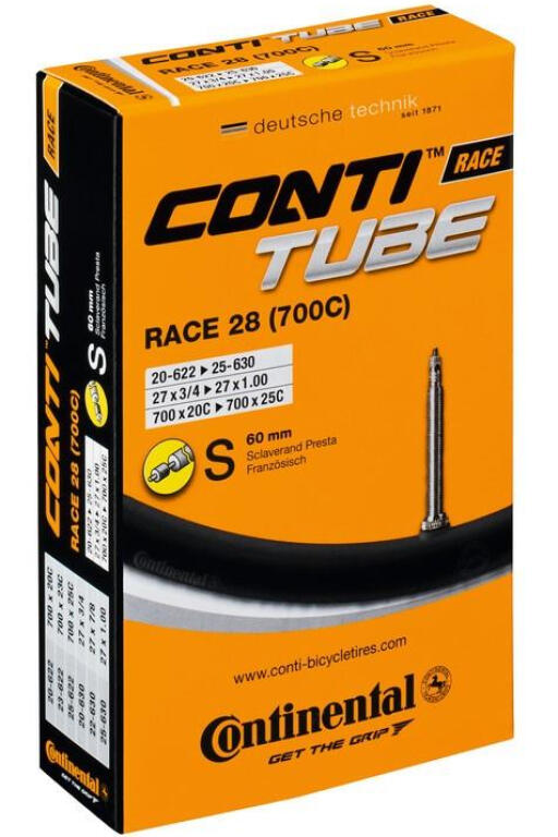 CONTINENTAL Tubo interno Continental Race 26'' (650C) Presta 42 mm