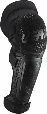 Knie- & scheenbeschermer 3df hybrid ext - zwart