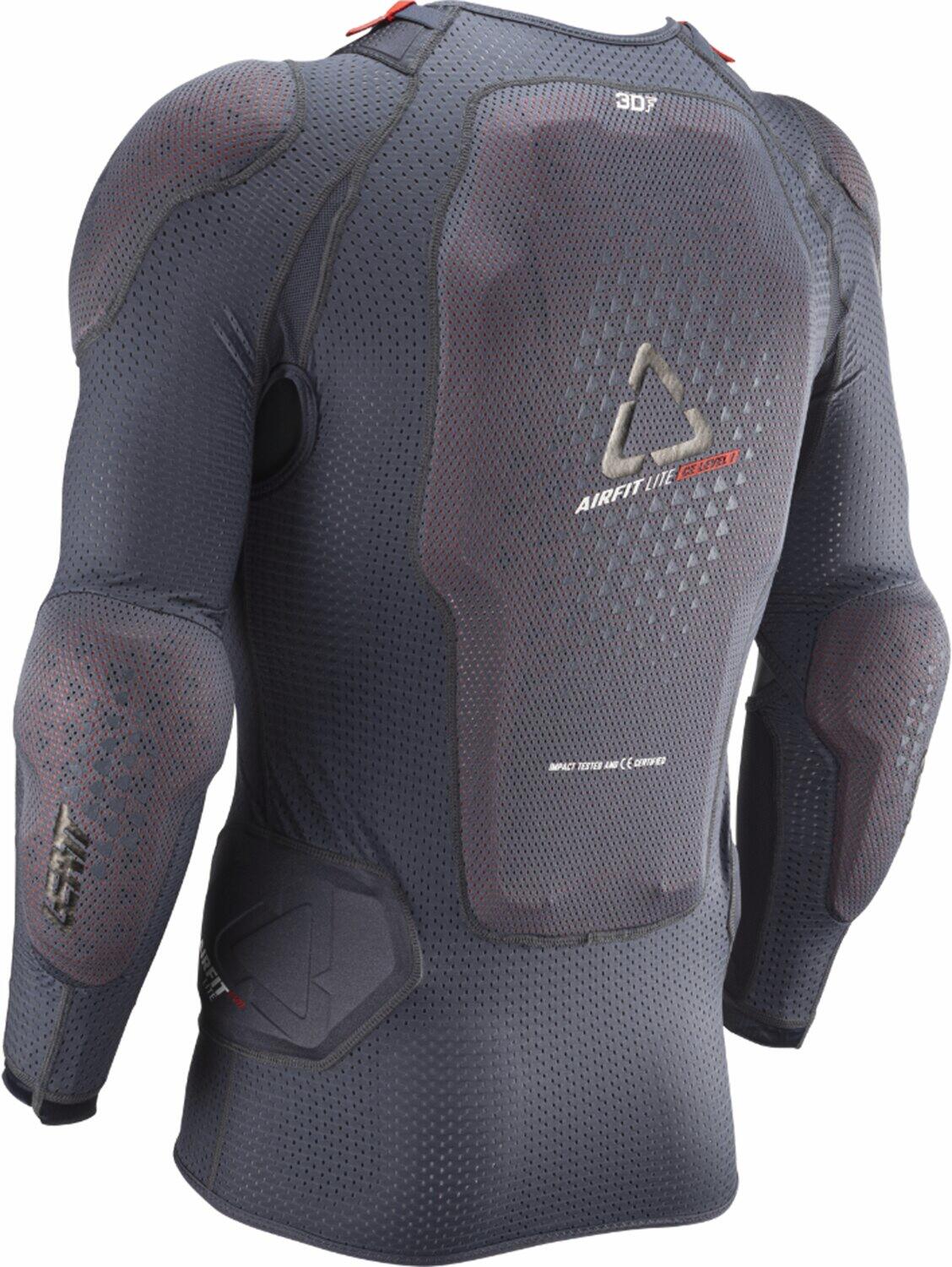 Colete de proteção integral Leatt 3DF AirFit Lite Evo Cinzento para homem 3/8