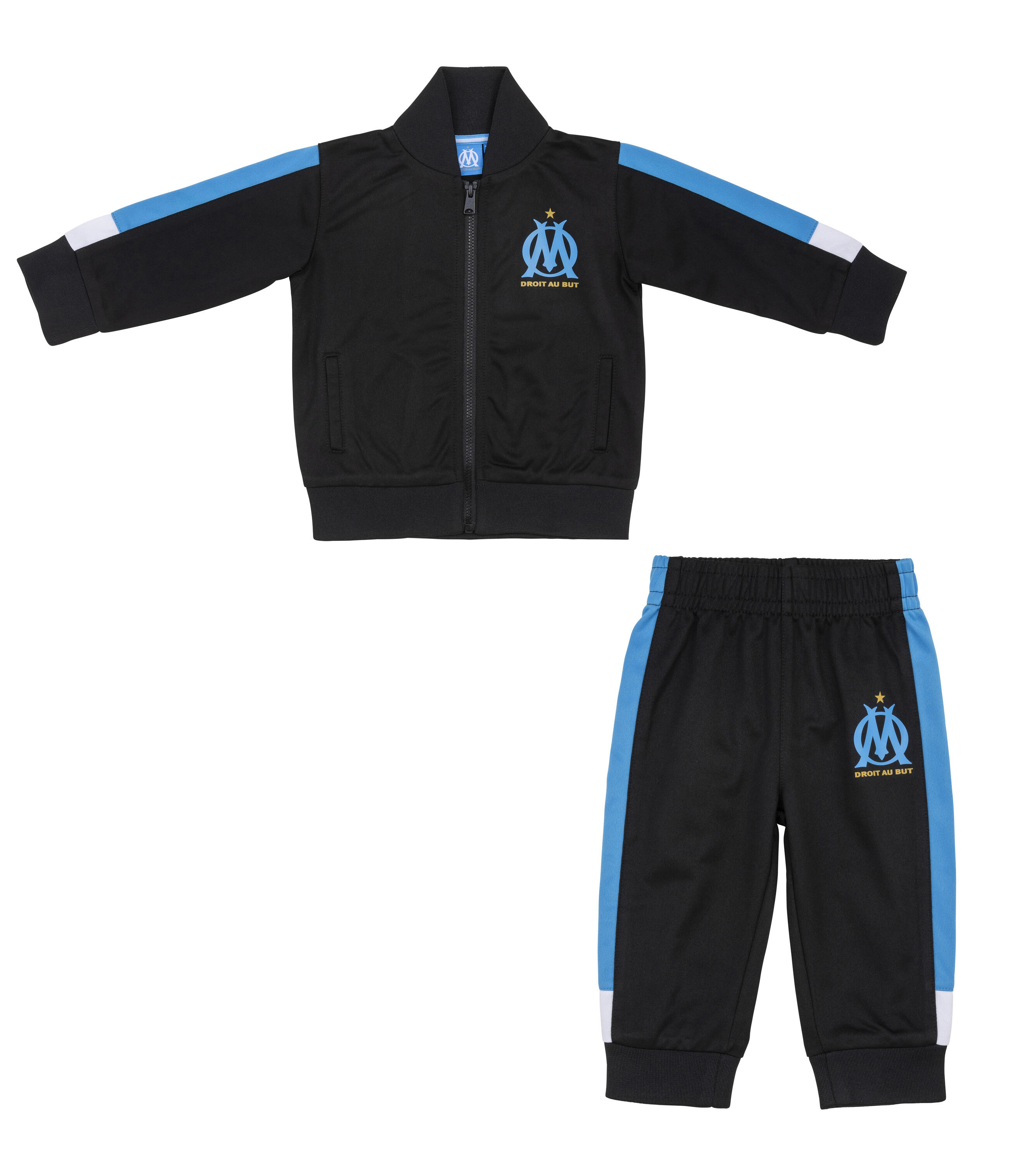 Survêtement bébé garçon OM - Collection officielle OLYMPIQUE DE MARSEILLE 1/2