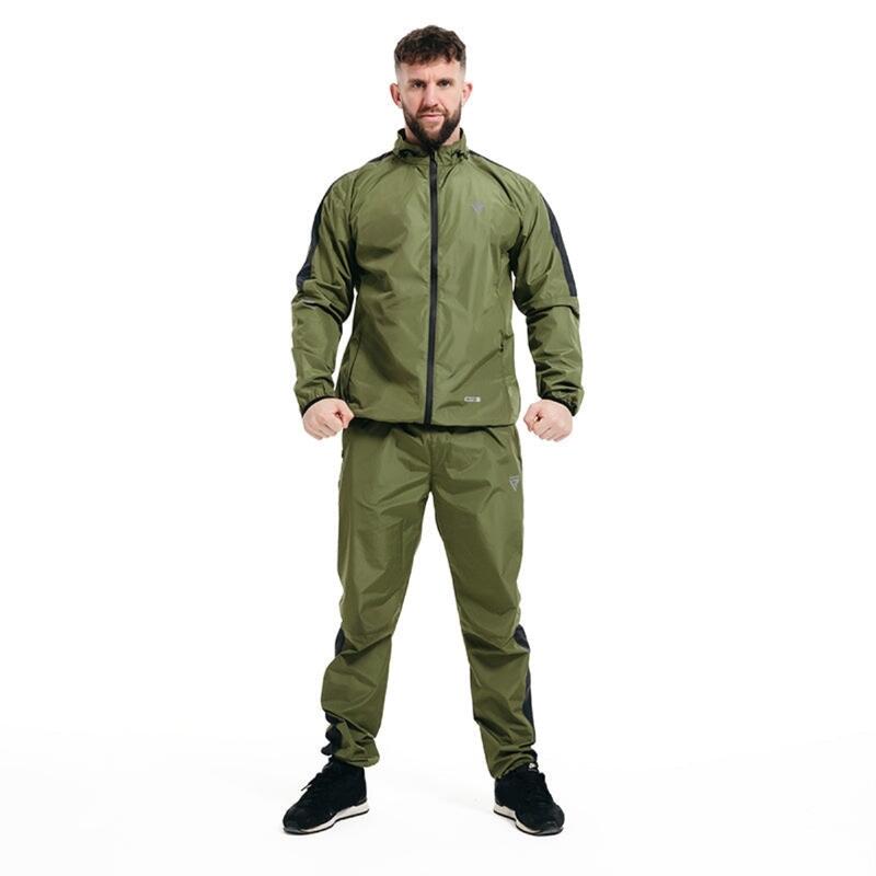 Costum sauna Rdx C1, Verde militar, L