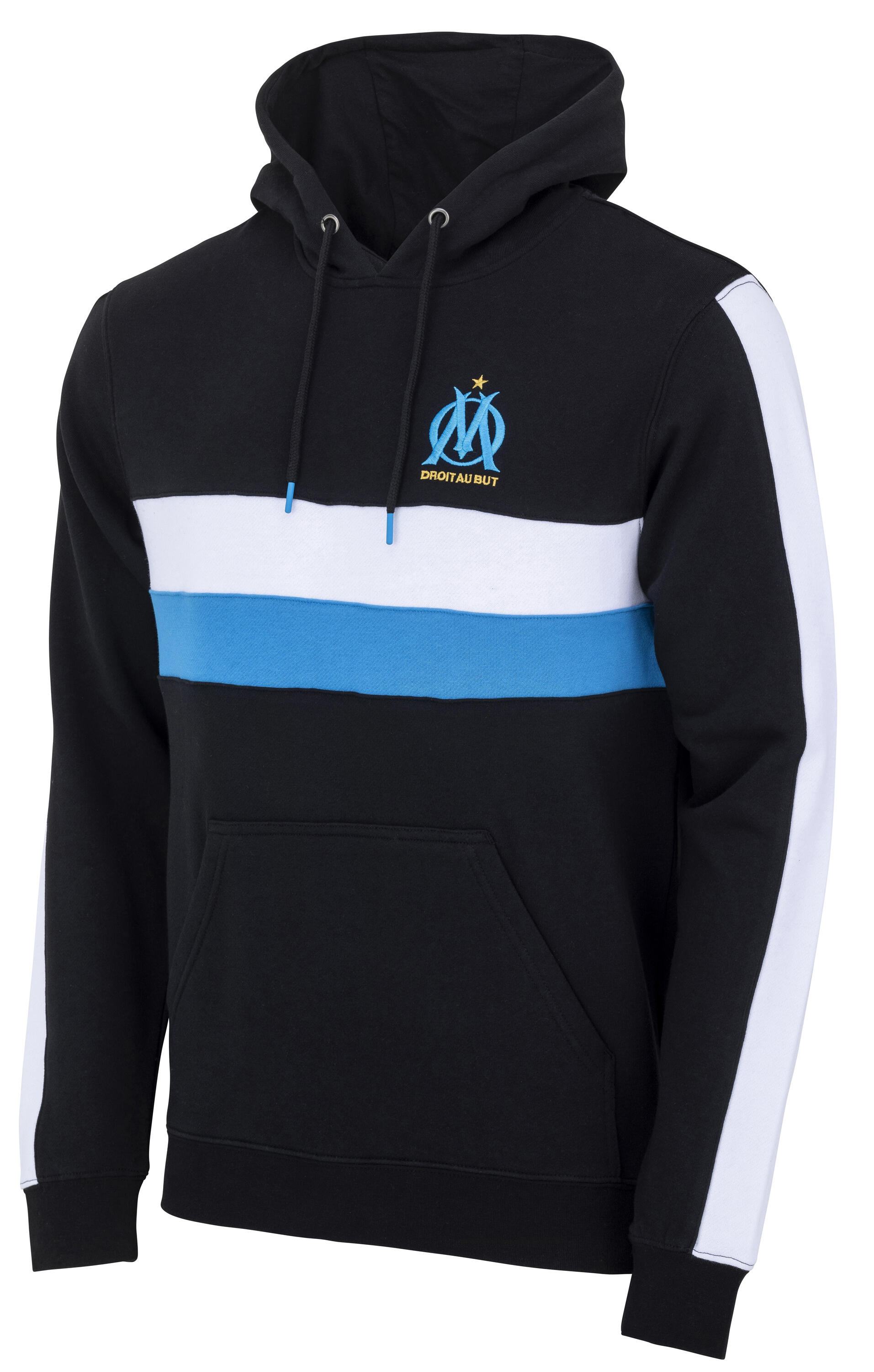 Sweat shirt capuche OM - Collection officielle OLYMPIQUE DE MARSEILLE 1/2