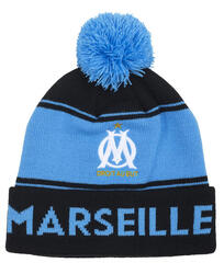 Bonnet pompon OM - Collection officielle OLYMPIQUE DE MARSEILLE