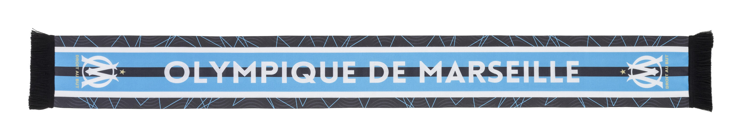 Echarpe OM - Collection officielle OLYMPIQUE DE MARSEILLE - Taille 140 cm 2/2