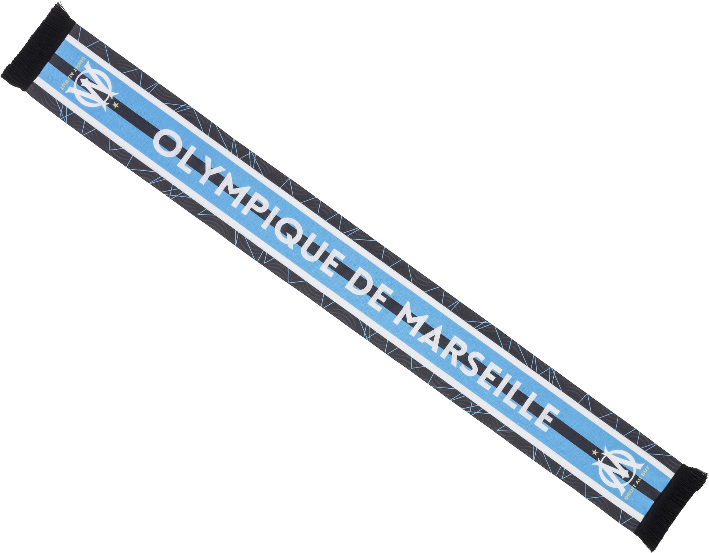 Écharpe Olympique De Marseille OM - Collection Officielle, Taille Unique, Matière Polyester, Pour Supporter - 6